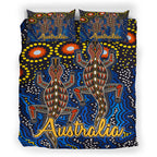 australia-indigenous-bedding-set-australian-dot-art-background-with-crocodile