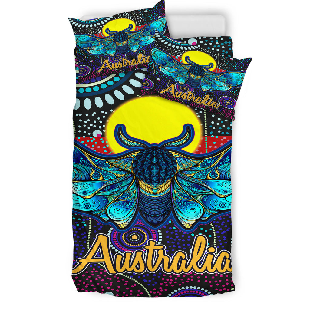 australia-indigenous-bedding-set-australian-dot-art-painting-mystical-dreaming-moth