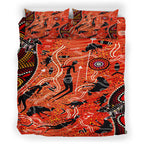 australia-indigenous-bedding-set-australian-indigenous-hunting-with-spear-aboriginal-inspired-art