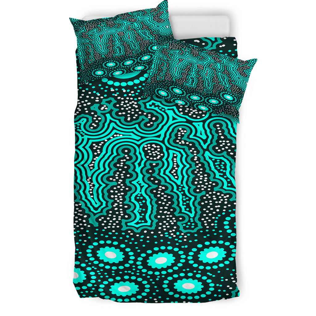 australia-indigenous-bedding-set-background-of-dot-painting-dreaming