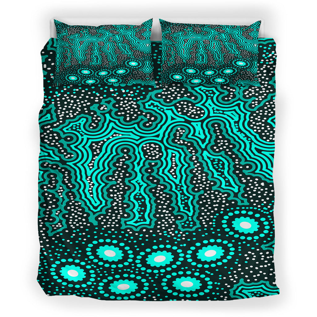 australia-indigenous-bedding-set-background-of-dot-painting-dreaming