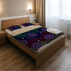 australia-indigenous-bedding-set-dreaming-art-aboriginal-inspired-background