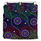 australia-indigenous-bedding-set-dreaming-art-aboriginal-inspired-background