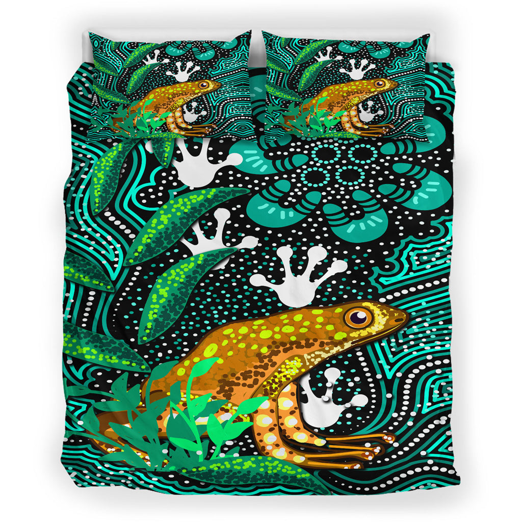 australia-indigenous-bedding-set-dreaming-indigenous-frog