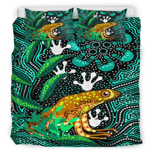 australia-indigenous-bedding-set-dreaming-indigenous-frog