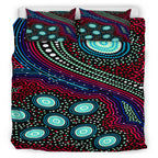 australia-indigenous-bedding-set-dreaming-story-aboriginal-inspired-art-background
