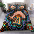 australia-indigenous-bedding-set-emu-aboriginal-inspired-dot-art-painting