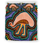 australia-indigenous-bedding-set-emu-aboriginal-inspired-dot-art-painting