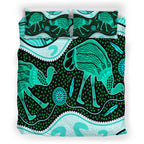 australia-indigenous-bedding-set-emu-aboriginal-inspired-dot-painting