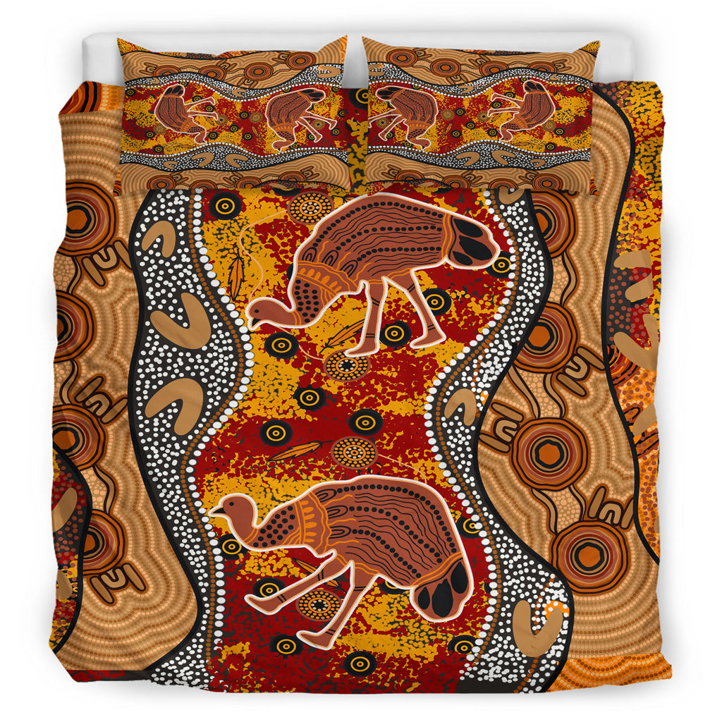 australia-indigenous-bedding-set-emu-in-the-sky-aboriginal-inspired-art
