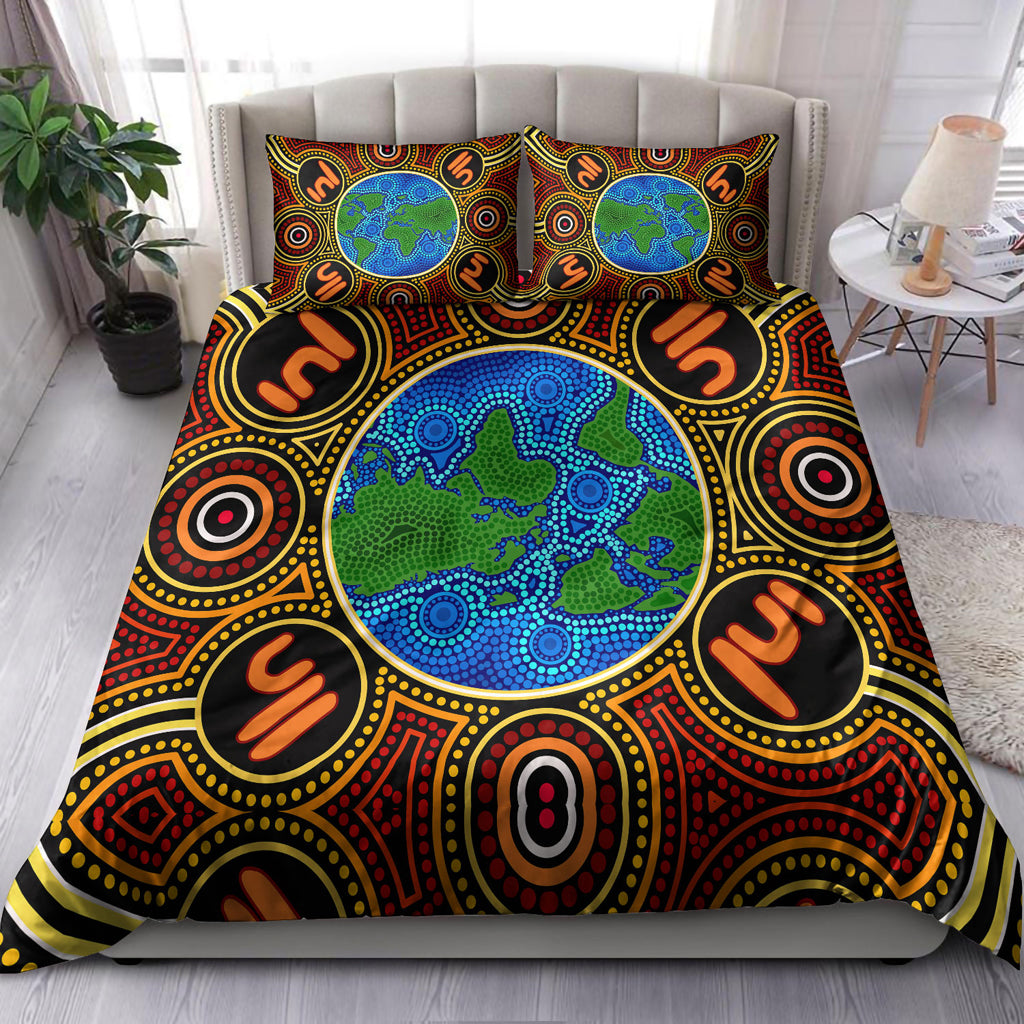 australia-indigenous-bedding-set-global-dot-art-aboriginal-inspired