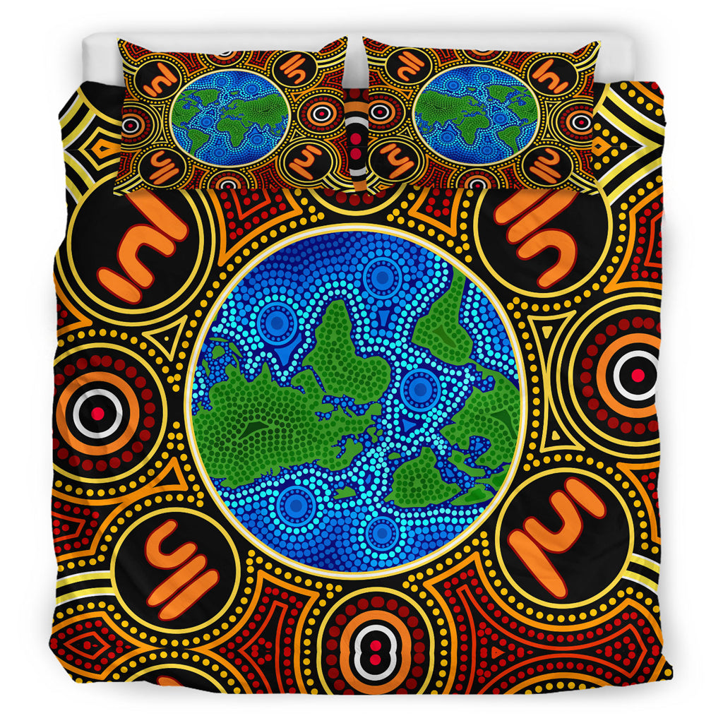 australia-indigenous-bedding-set-global-dot-art-aboriginal-inspired