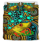 australia-indigenous-bedding-set-indigenous-aboriginal-inspired-frog
