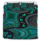 australia-indigenous-bedding-set-indigenous-aboriginal-inspired-kangaroo-dot-art-dreaming