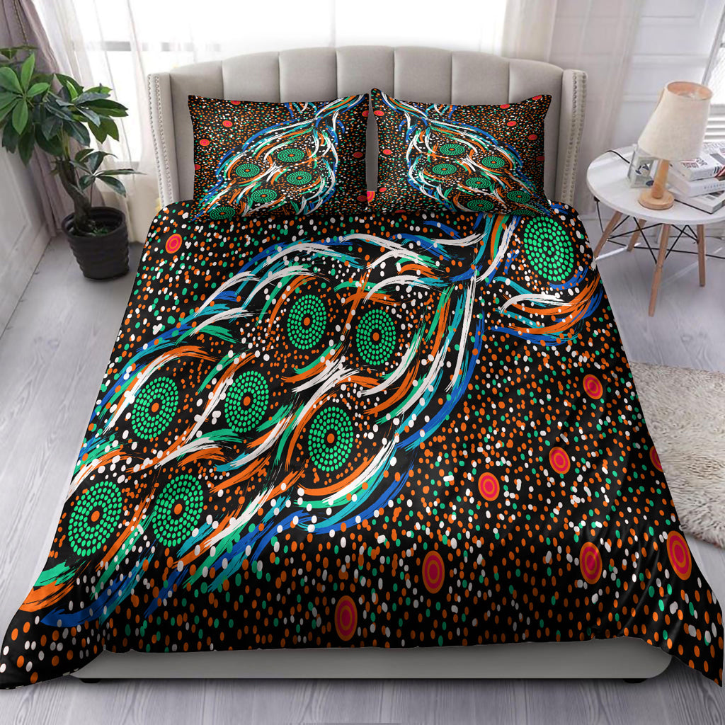 australia-indigenous-bedding-set-star-dreaming-story-aboriginal-inspired-art-background