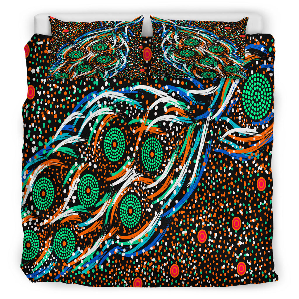 australia-indigenous-bedding-set-star-dreaming-story-aboriginal-inspired-art-background