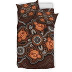 australia-indigenous-bedding-set-turtle-art-aboriginal-inspired