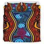 australia-indigenous-bedding-set-turtles-in-river-aboriginal-inspired
