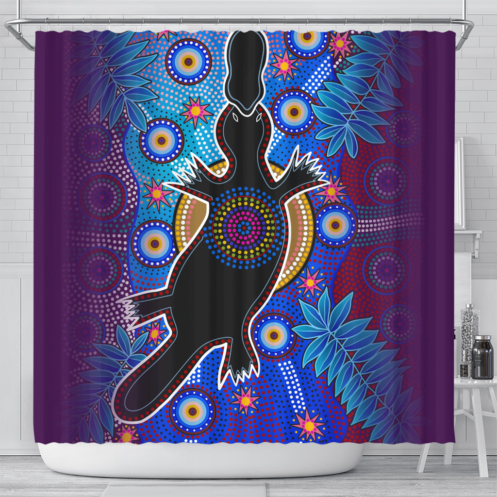 australia-aboriginal-inspired-shower-curtain-aboriginal-inspired-platypus-animal-style-art-shower-curtain