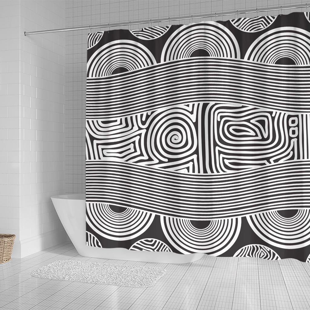 australia-aboriginal-inspired-shower-curtain-black-and-white-vector-aboriginal-art-shower-curtain