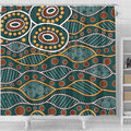 australia-aboriginal-inspired-shower-curtain