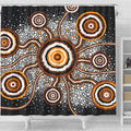 australia-aboriginal-inspired-shower-curtain-aboriginal-dot-art-vector-painting-connection-concept-shower-curtain