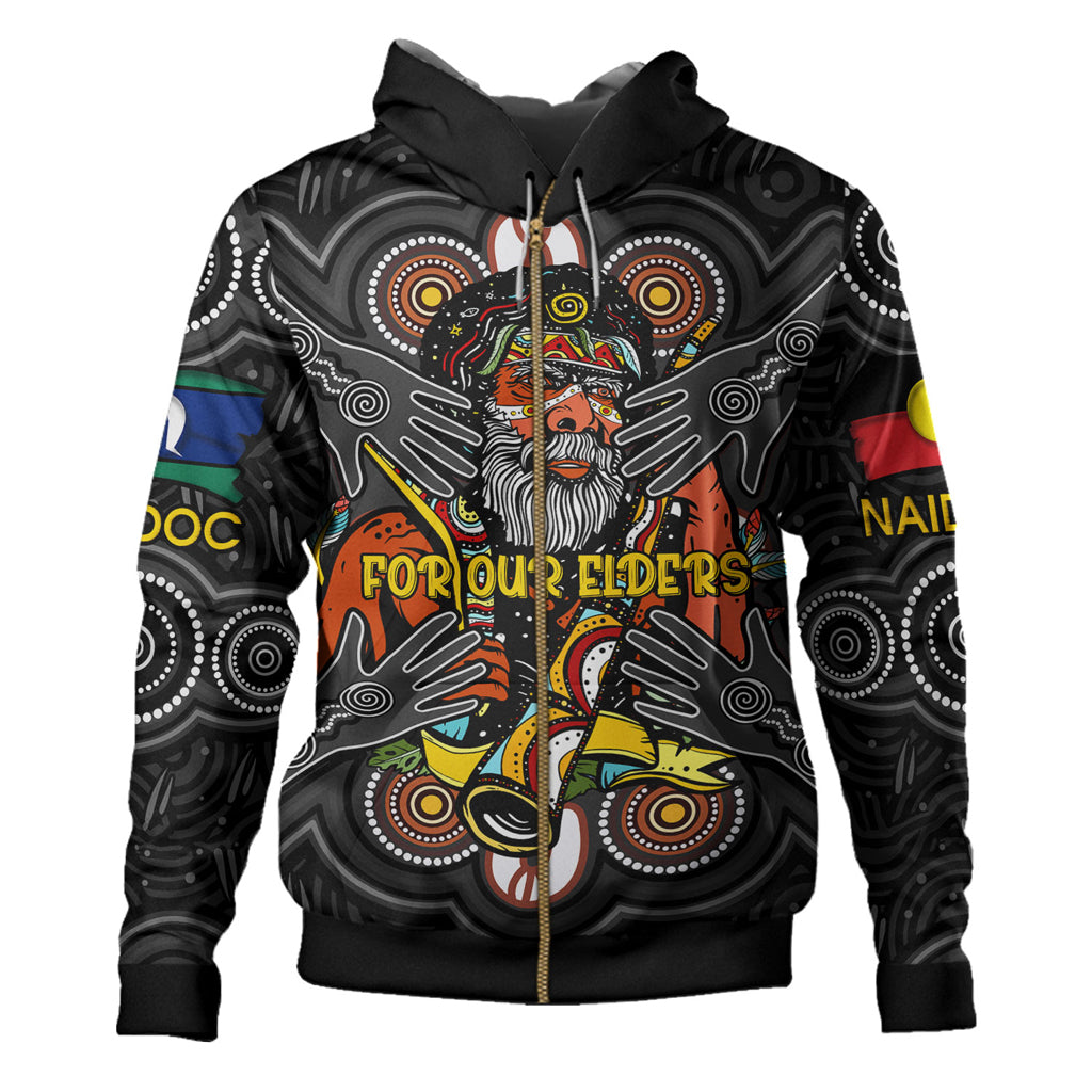 australia-naidoc-week-hoodie-custom-for-our-elders-aboriginal-inspired-hoodie
