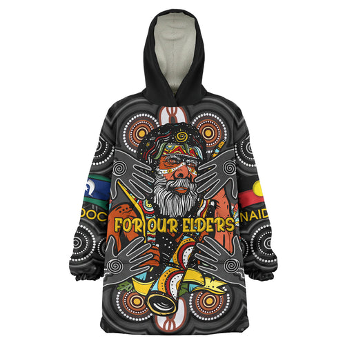 australia-naidoc-week-wearable-blanket-hoodie-custom-for-our-elders-aboriginal-inspired-wearable-blanket-hoodie