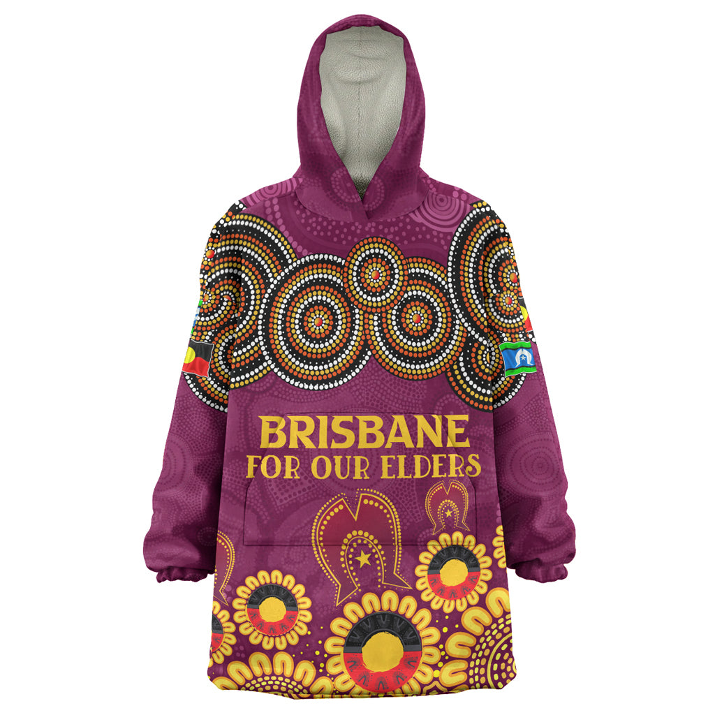 australia-brisbane-city-naidoc-wearable-blanket-hoodie-custom-brisbane-city-for-our-elders-wearable-blanket-hoodie
