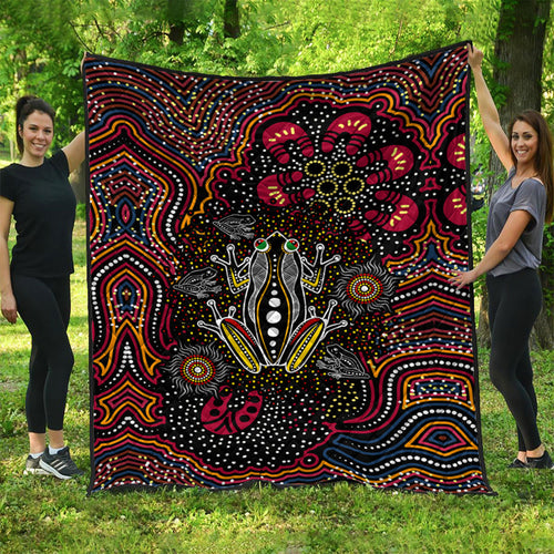 australia-aboriginal-inspired-quilt-aboriginal-art-frog-dreaming-dot-art-background