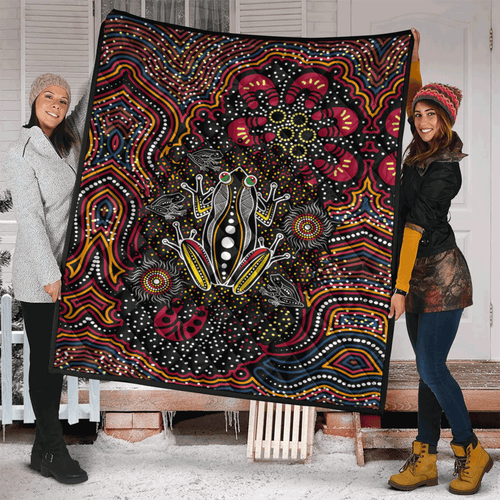 australia-aboriginal-inspired-quilt-aboriginal-art-frog-dreaming-dot-art-background