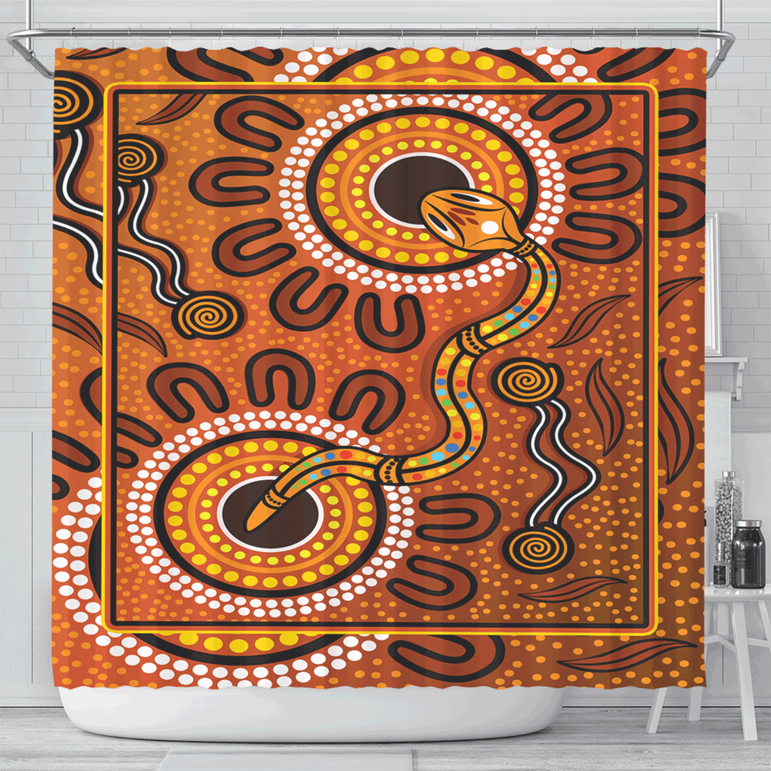 australia-aboriginal-inspired-shower-curtain-the-rainbow-serpent