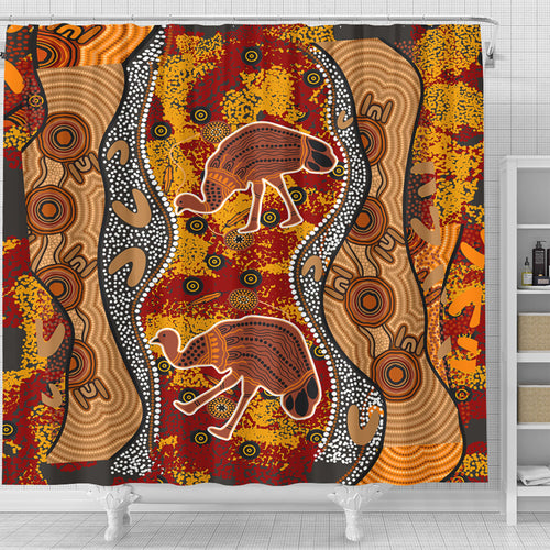 australia-aboriginal-inspired-shower-curtain-emu-in-the-sky