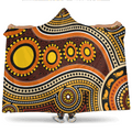 australia-aboriginal-inspired-hooded-blanket-aboriginal-dot-art-connection-with-footprints