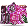 australia-aboriginal-inspired-hooded-blanket-aboriginal-dot-art-handprint-background