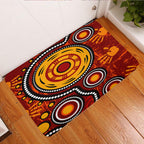australia-aboriginal-inspired-door-mat-aboriginal-dot-art-connection-concept-with-handprints