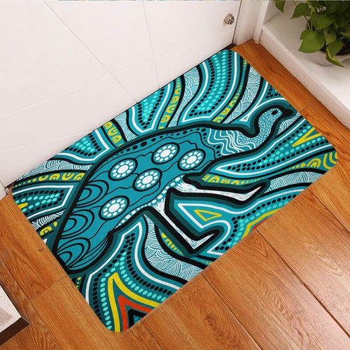 australia-aboriginal-inspired-door-mat-aboriginal-emu-artwork