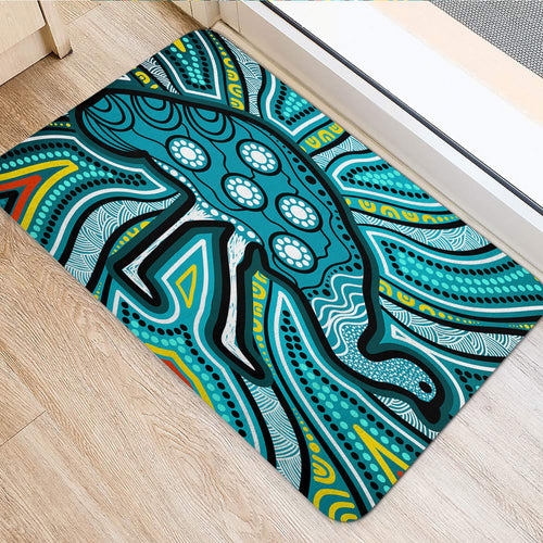 australia-aboriginal-inspired-door-mat-aboriginal-emu-artwork