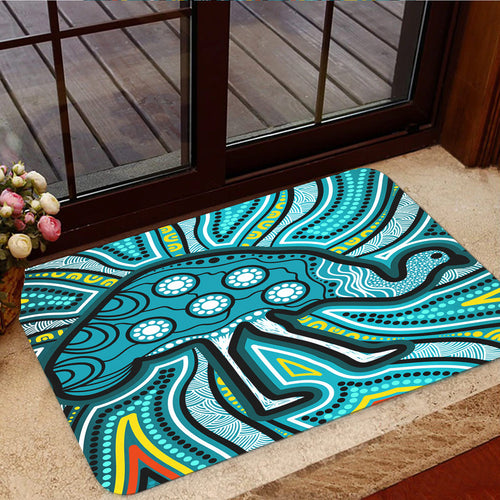 australia-aboriginal-inspired-door-mat-aboriginal-emu-artwork