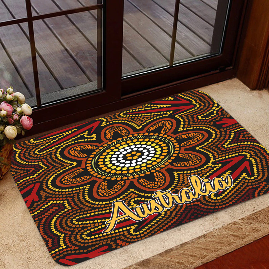 australia-aboriginal-inspired-door-mat-aboriginal-inspired-dot-art-background-with-kangaroo-footprints