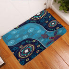 australia-aboriginal-inspired-door-mat-aboriginal-inspired-dreaming-turtles-dot-art