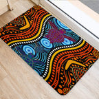 australia-aboriginal-inspired-door-mat-turtles-in-river