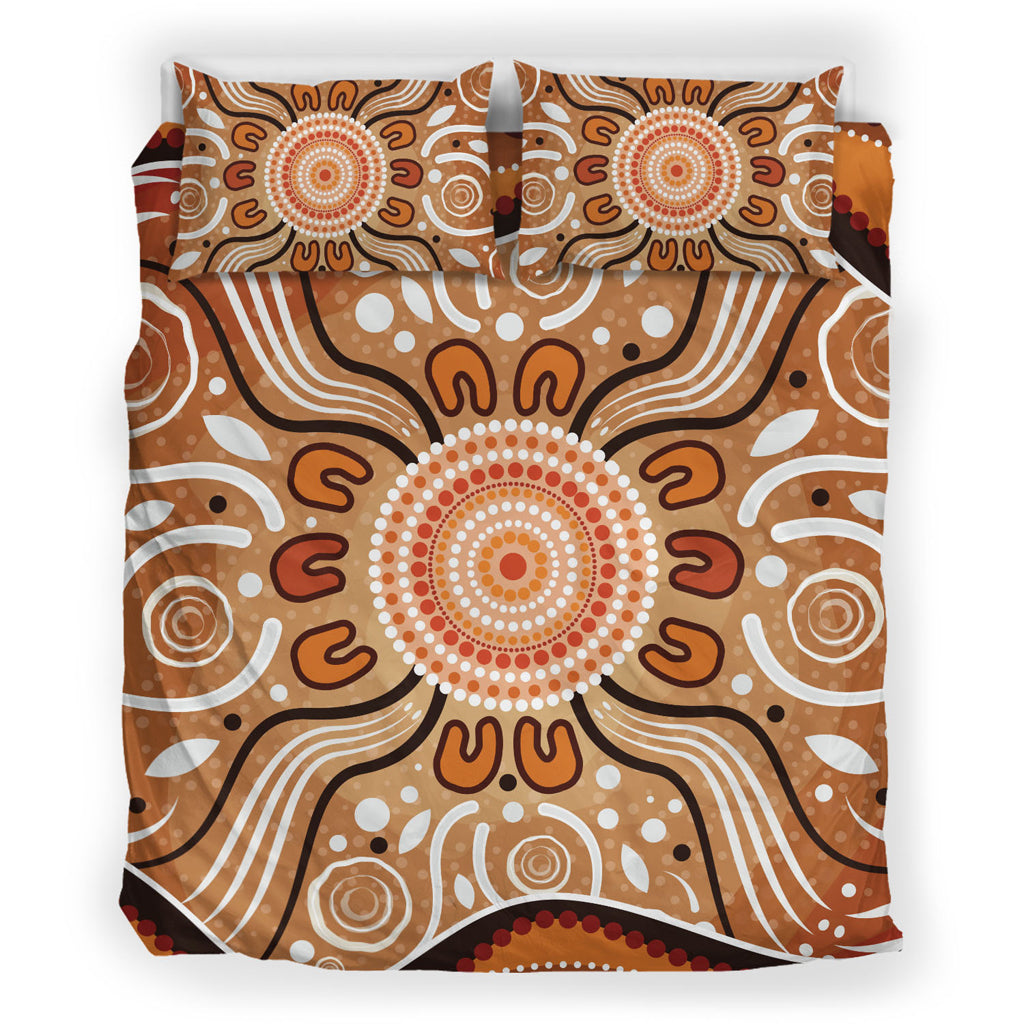 australia-aboriginal-inspired-bedding-set-aboriginal-connection-concept-artwork-01