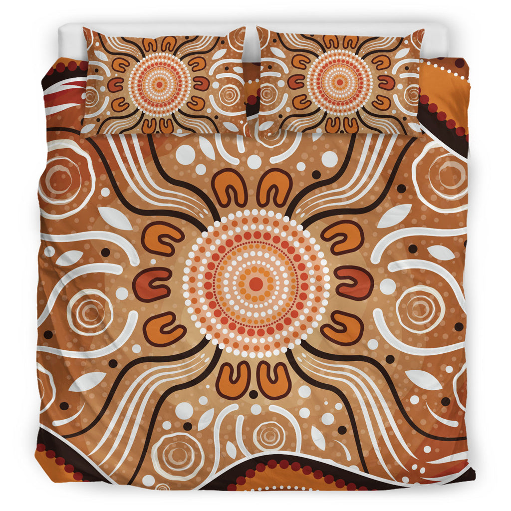 australia-aboriginal-inspired-bedding-set-aboriginal-connection-concept-artwork-01