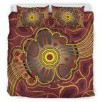 australia-aboriginal-inspired-bedding-set-aboriginal-connection-concept-artwork-04