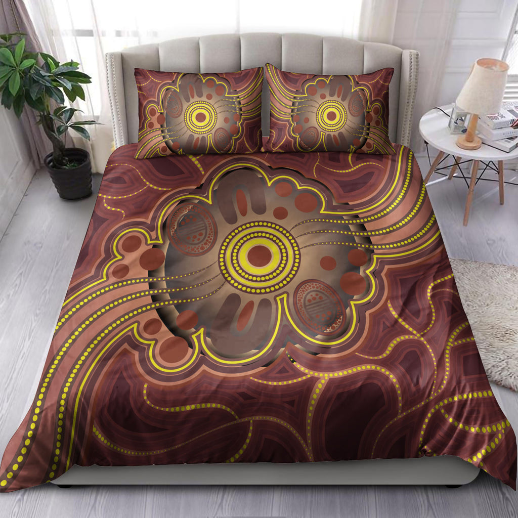 australia-aboriginal-inspired-bedding-set-aboriginal-connection-concept-artwork-04