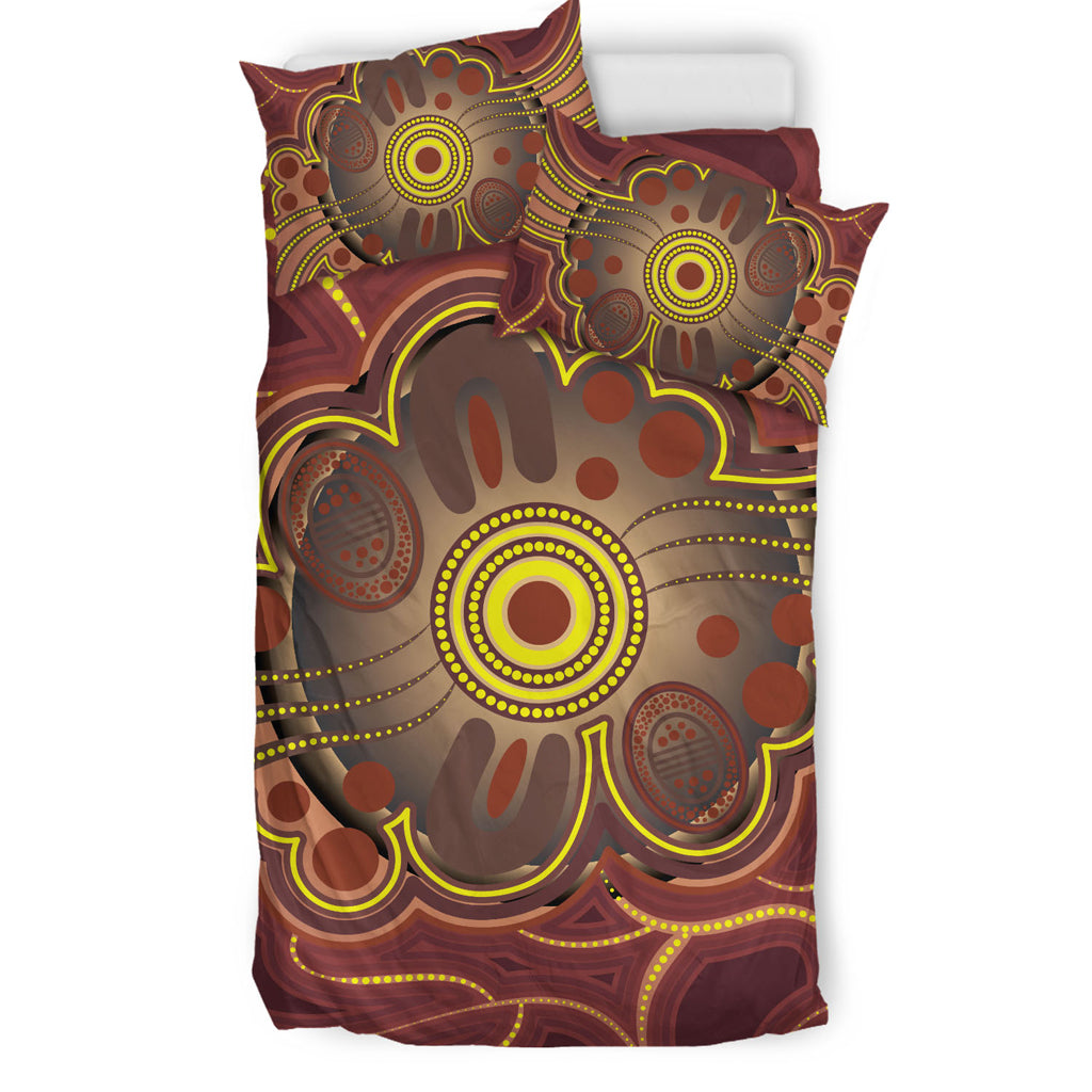 australia-aboriginal-inspired-bedding-set-aboriginal-connection-concept-artwork-04