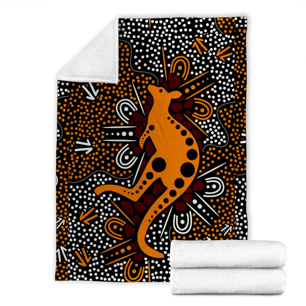 australia-aboriginal-inspired-blanket-aboriginal-art-background-with-kangaroo
