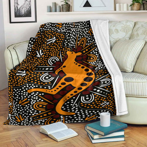 australia-aboriginal-inspired-blanket-aboriginal-art-background-with-kangaroo