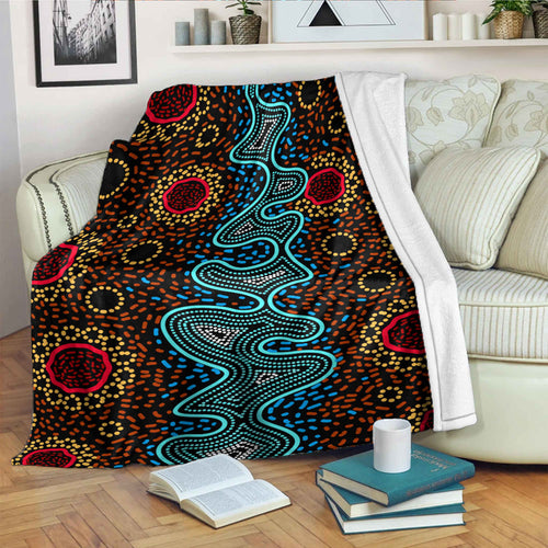 australia-aboriginal-inspired-blanket-aboriginal-dot-art-painting-river-concept